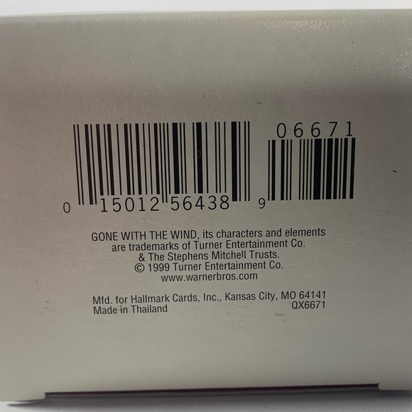 Scarlett O'Hara Green Gown Dress Hallmark Keepsake Christmas Ornament 2000 - Picture 3 of 8